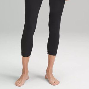 Lululemon Align™ High-Rise Crop 23", Size 4, Black